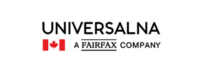 Logo of the insurance company Universalna