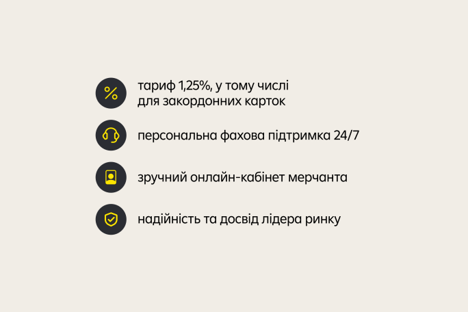 Переваги EasyPay