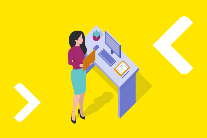 Жінка, відкриває рахунок ФОП