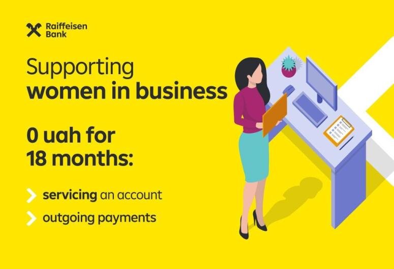 Especially for women who are developing their own business! | Raiffeisen Bank Aval