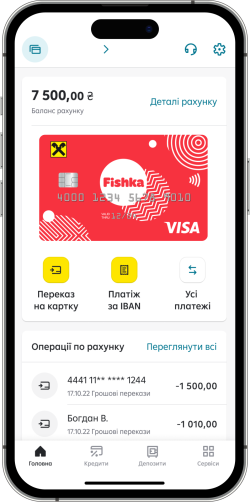 Visa Fishka #5 | Raiffeisen Bank Aval