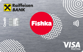 Кредитна картка Fishback Business | Raiffeisen Bank Aval