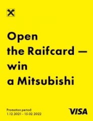 Райфкартку відкривайте - Mitsubishi вигравайте!
