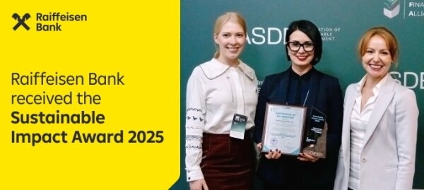 Raiffeisen Bank among the leaders of sustainable development and inclusivity in Ukraine