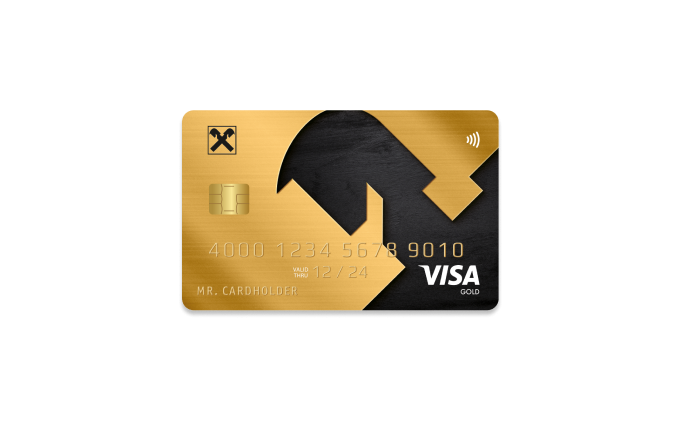 Райфкартка Visa Gold #7 | Raiffeisen Bank Aval