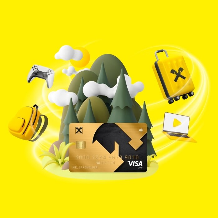 Райфкартка + Visa Gold #3 | Raiffeisen Bank Aval